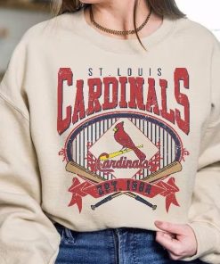 St. Louis Baseball Sweatshirt Vintage Style St. Louis Baseball