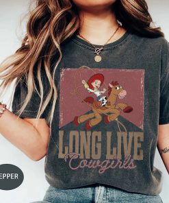 Comfort Color Vintage Long live cowgirls cowboys Shirt