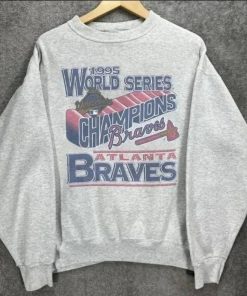 Atlanta Baseball Sweatshirt Vintage Braves Baseball SweatshirtBaseball