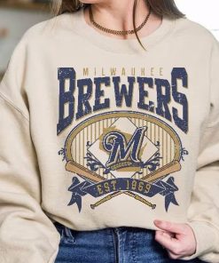 Milwaukee Baseball Sweatshirt...Vintage Style Milwaukee Baseball