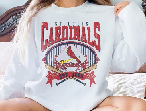 St. Louis Baseball Sweatshirt....Vintage Style St. Louis Baseball