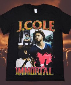 J cole Immortal 90's style vintage graphic T-shirts S-3XL