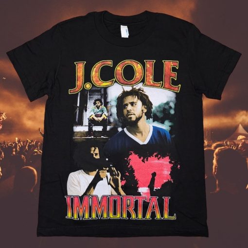 J cole Immortal 90's style vintage graphic T-shirts S-3XL