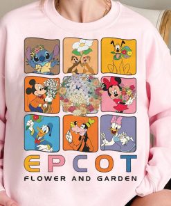 Retro Disney Epcot Flower & Garden Festival 2024 Shirt