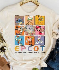 Retro Disney Epcot Flower & Garden Festival 2024 Shirt