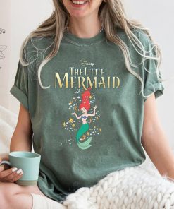 Comfort Colors® Disney Princess T-Shirts, Vintage Little Mermaid Shirt