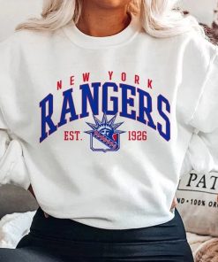 Vintage New York Rangers Sweatshirt, Rangers Tee, Hockey Hoodie