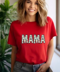 Comfort Colors® Floral Mama Shirt, Wildflowers Mama Shirt