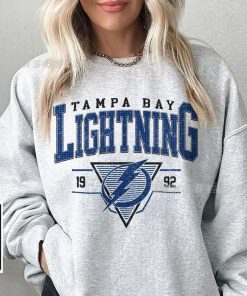 Vintage Tampa Bay Lightning Sweatshirt, Lightning Tee, Hockey Hoodie