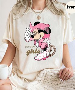 Minnie Mouse shirt, Minnie Cowgirl shirt, Let’s go girls shirt