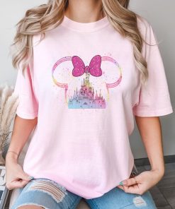 Comfort Colors® Minnie Colorful Castle T-Shirt, Minnie Mouse T-Shirt