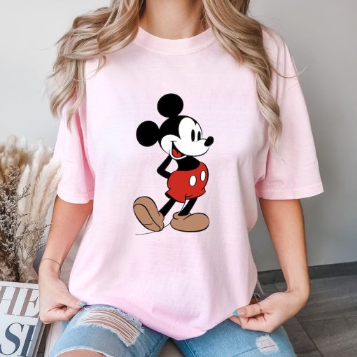 Comfort Colors® Cute Mickey T Shirt, Disney Mickey Shirt