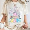 Disney Watercolor Princess Shirt, Disneyworld Princess Shirt