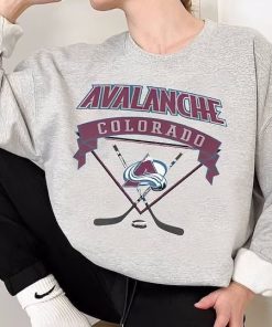 Vintage Colorado Avalanche Sweatshirt/ Avalanche Tee