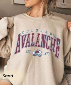 Vintage Colorado Avalanche Sweatshirt, Avalanche Tee