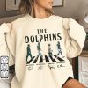 Dolphins Walking Abbey Road Signatures Football Shirt, Mike McDaniel