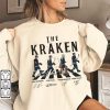 Kraken Walking Abbey Road Signatures Ice Hockey Shirt, Alex Wennberg