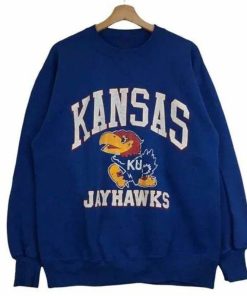 Vintage Kansas Jayhawks Sweatshirt, University of Kansas Shirt