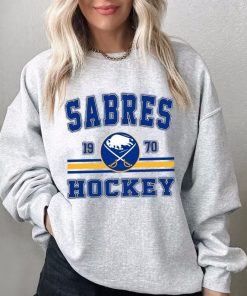 Buffalo Hockey 90s Sweatshirt/ Buffalo Hockey Shirt/ Buffalo Hockey Sw