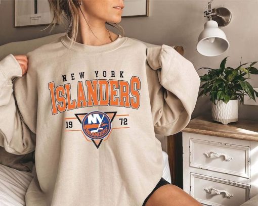 Vintage 90s New York Islanders Sweatshirt, New York Hockey Sweatshirt