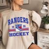 Vintage 90s New York Rangers Sweatshirt, Rangers Hockey fans Gift