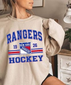 Vintage 90s New York Rangers Sweatshirt, Rangers Hockey fans Gift