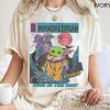 Retro Mandalorian And Baby Yoda Shirt, Star Wars Shirt