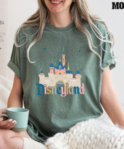 Comfort Colors® Disneyland Watercolor Castle Shirt, Magic Castle Shirt