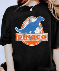 Disney Pixar Cars Iconic DINOCO Dinosaur Logo T-Shirt