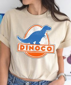 Disney Pixar Cars Iconic DINOCO Dinosaur Logo T-Shirt