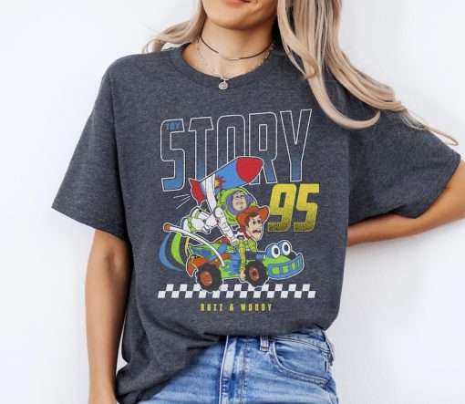 Disney Toy Story 95 Buzz & Woody Faded T-Shirt