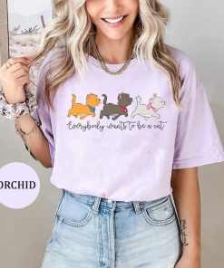 The Aristocats Comfort Colors Shirt, Everybody Wants to Be A Cat tee