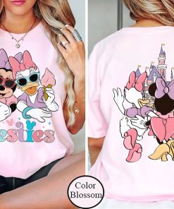 Minnie and Daisy Bestie Comfort Colors Shirt, Disney Bestie Shirt