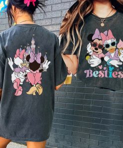 Minnie and Daisy Bestie Comfort Colors Shirt, Disney Bestie Shirt