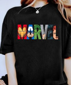 Marvel Logo Avengers Super Heroes Shirt