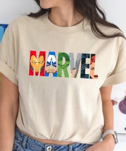 Marvel Logo Avengers Super Heroes Shirt