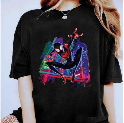 Marvel Spider-Man Miles Morales Graffiti City T-Shirt