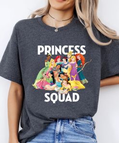 Princess Squad Disney Princess Funny Shirt