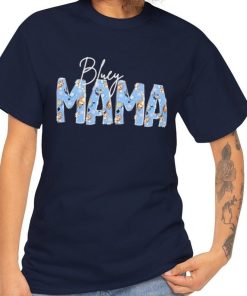 Bluey Mama Tshirt, Mama Shirt, Mom Gift, Bluey Tshirt Adult