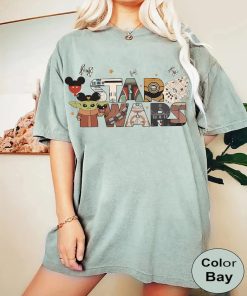 Disney Star Wars Comfort Color Shirt, Stars Wars Shirt