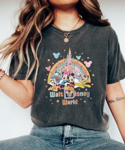 Comfort Colors® Walt Disney World T Shirt, Watercolor Castle Shirt