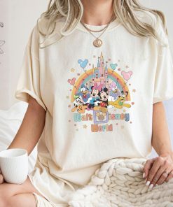 Comfort Colors® Walt Disney World T Shirt, Watercolor Castle Shirt