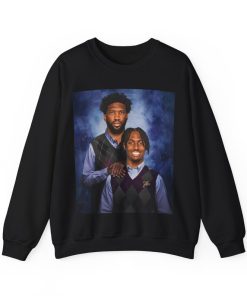 Joel Embiid Tyrese Maxey Philadelphia 76ers Vintage Sweatshirt 76ers