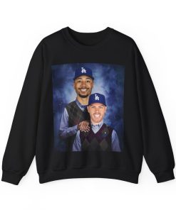 Mookie Betts Freddie Freeman Los Angeles Dodgers Vintage Sweatshirt LA