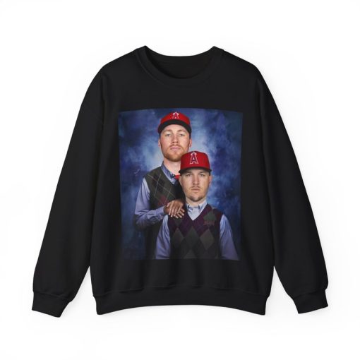 Mike Trout Brandon Drury Los Angeles Angels Vintage Sweatshirt Angels