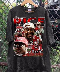 Vintage 90s Graphic Style Jerry Rice T-Shirt - Jerry Rice Football