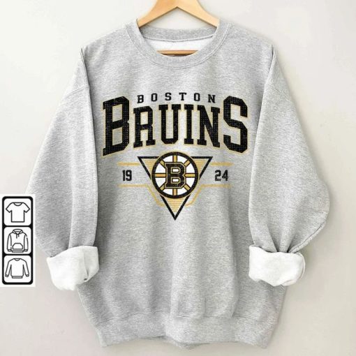 Vintage 90s Boston Bruins Shirt, Crewneck Boston Bruins Sweatshirt