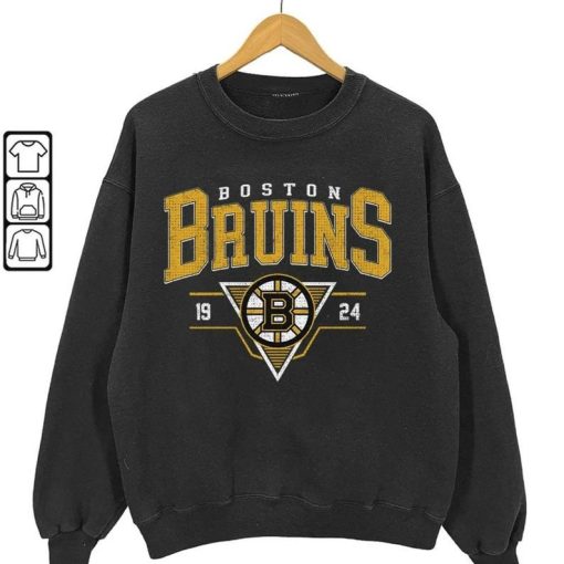 Vintage 90s Boston Bruins Shirt, Crewneck Boston Bruins Sweatshirt