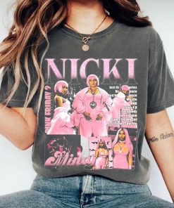 Retro Nicki Lewinsky Airbrush Style Shirt, Nicki Minaj T-shirt