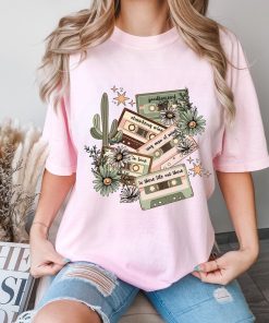 Comfort Colors® Western Music Shirt, Cassettes T-Shirt